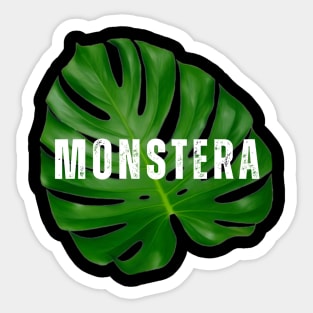 Monstera Plant Mama Plant Lovers Gift Ideas Sticker